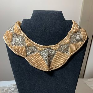 Vintage beaded collar made in Japan